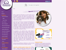Tablet Screenshot of amicus.com.br