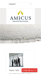 Mobile Screenshot of amicus.ie