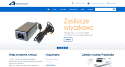 Desktop Screenshot of amicus.pl